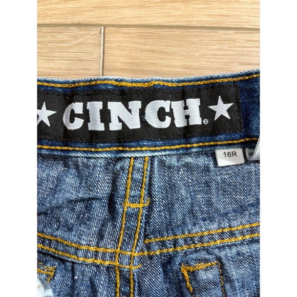 CINCH Jeans Youth Size 16R Regular Boys Denim Relaxed Loose Fit Western - Picture 6 of 9